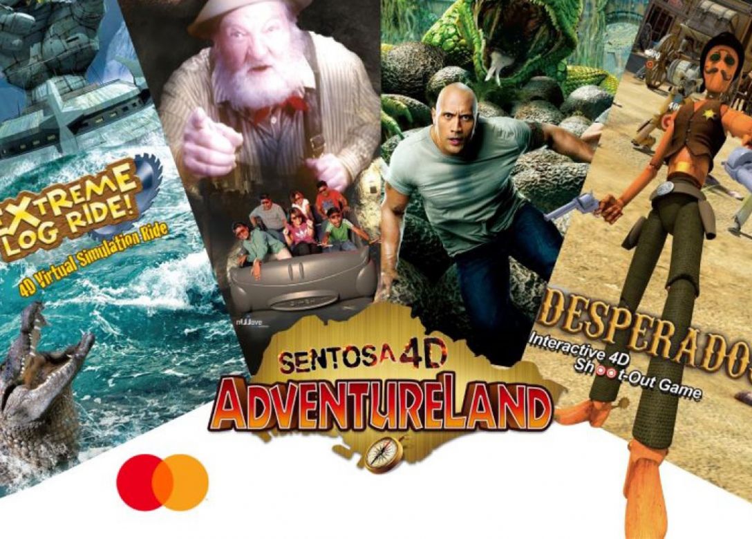 Sentosa 4D AdventureLand - Credit Card Lifestyle Offers