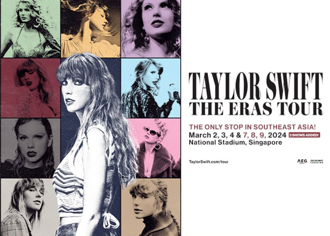 Taylor Swift | The Eras Tour in Singapore! - Credit Card Lifestyle Offers