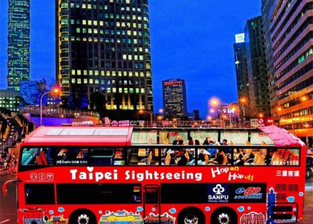 台北市雙層露天觀光巴士