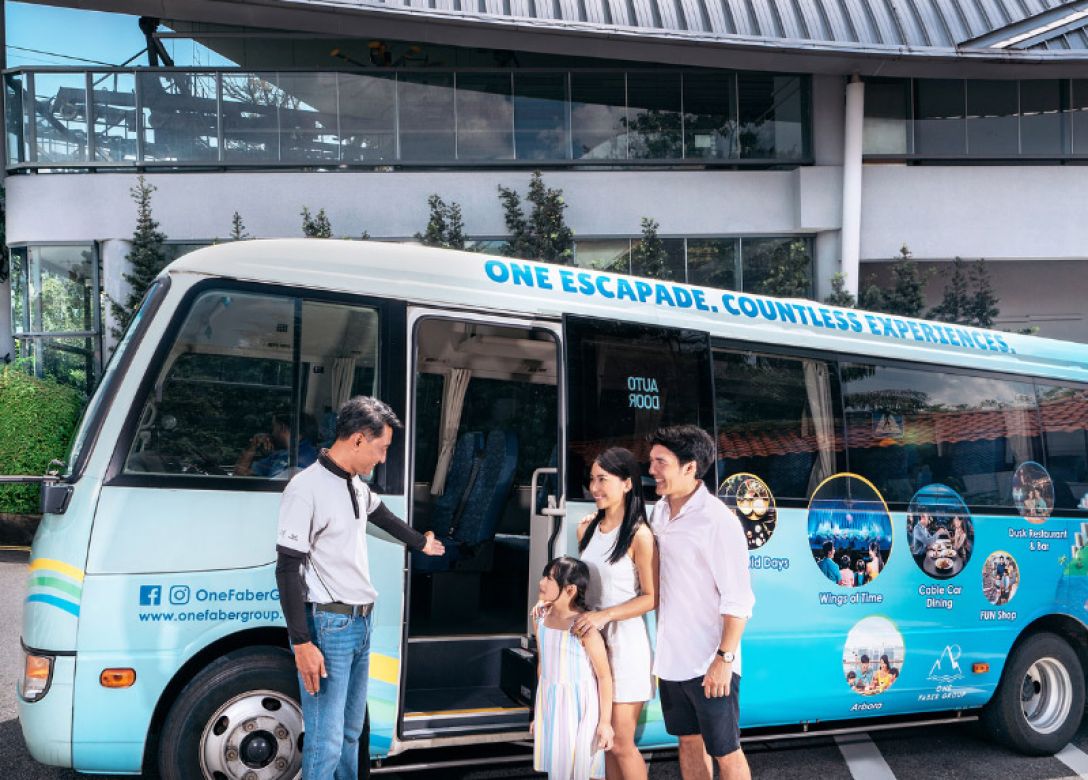 Mount Faber Leisure - Sentosa Island Bus Tour - Credit Card Lifestyle Offers