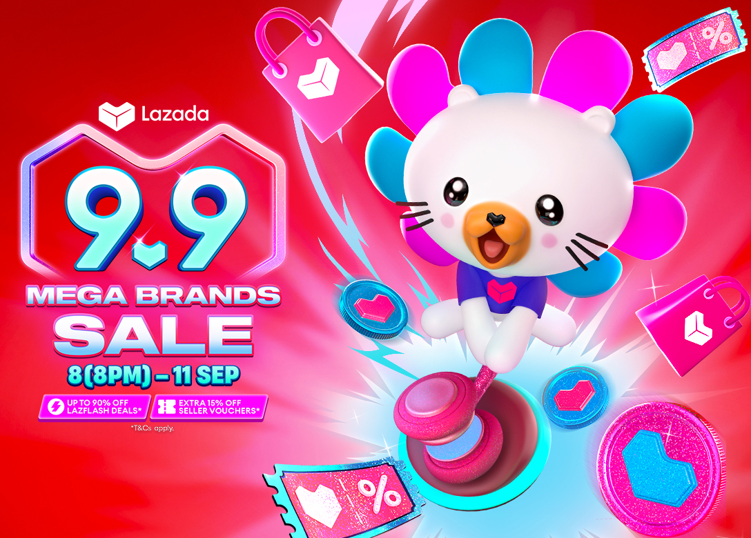 Lazada 9.9 Mega Brands Sale