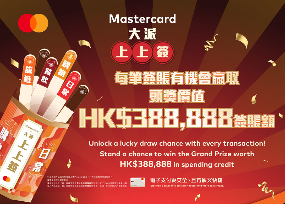 Mastercard Golden Rewards Lucky Draw