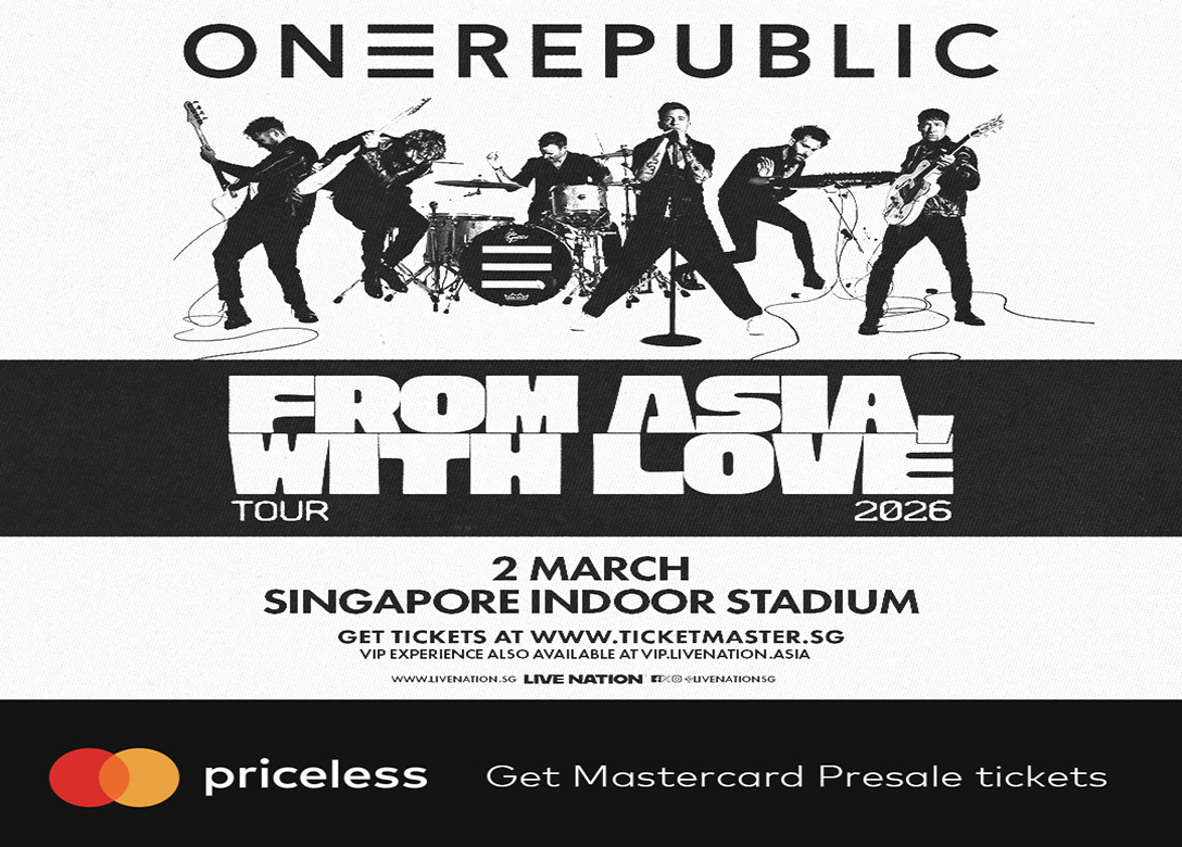 ONEREPUBLIC “From Asia, With Love” 2026 - Credit Card Lifestyle Offers