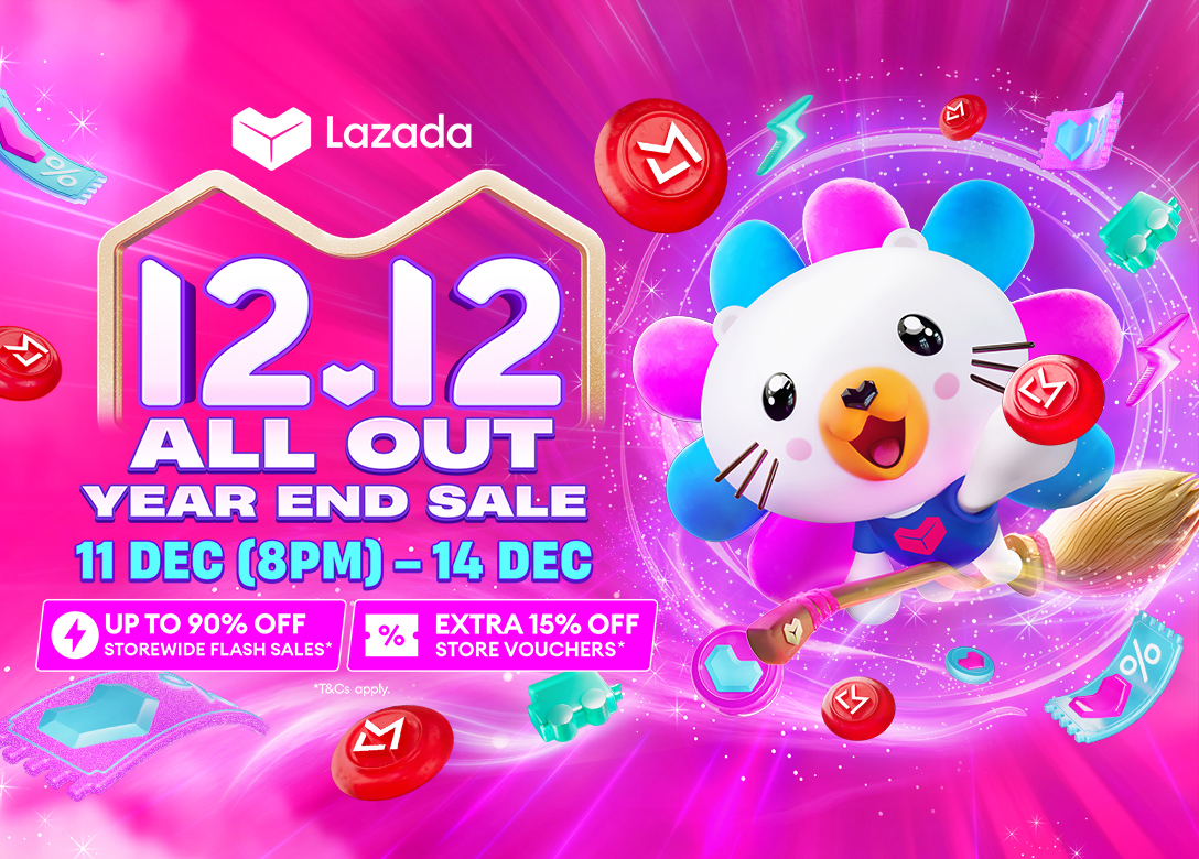 Lazada 12.12 All Out Year End Sale 2025