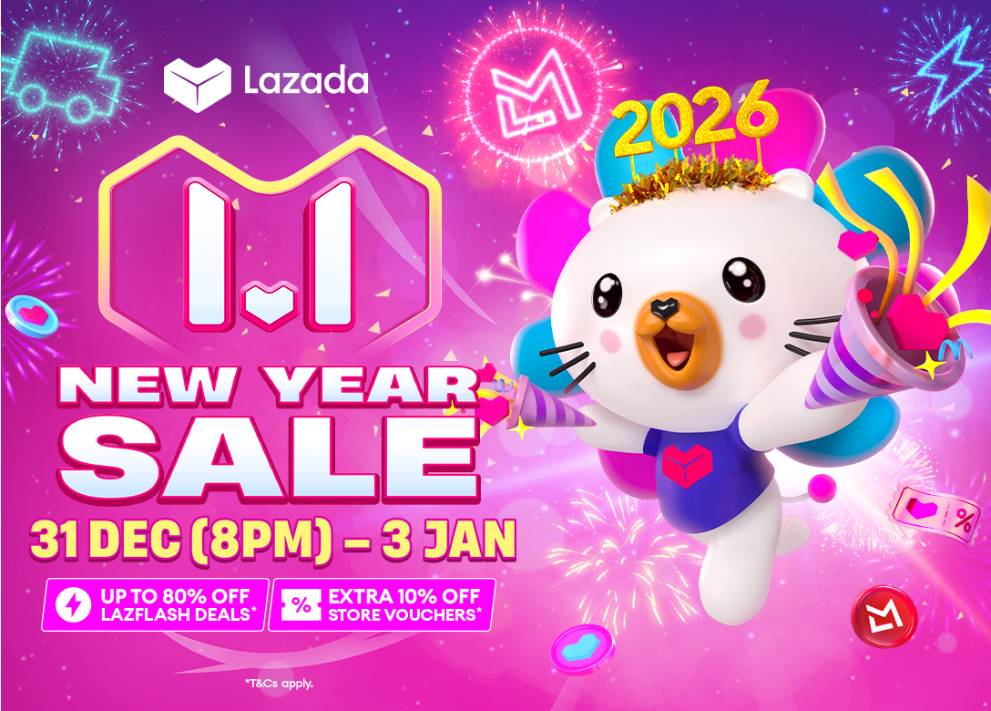 Lazada 1.1 New Year Sale 2026