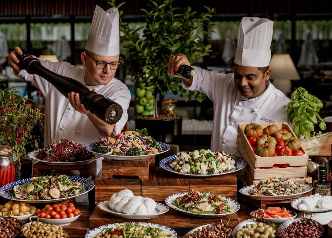 Basilico Restaurant, Conrad Singapore Orchard