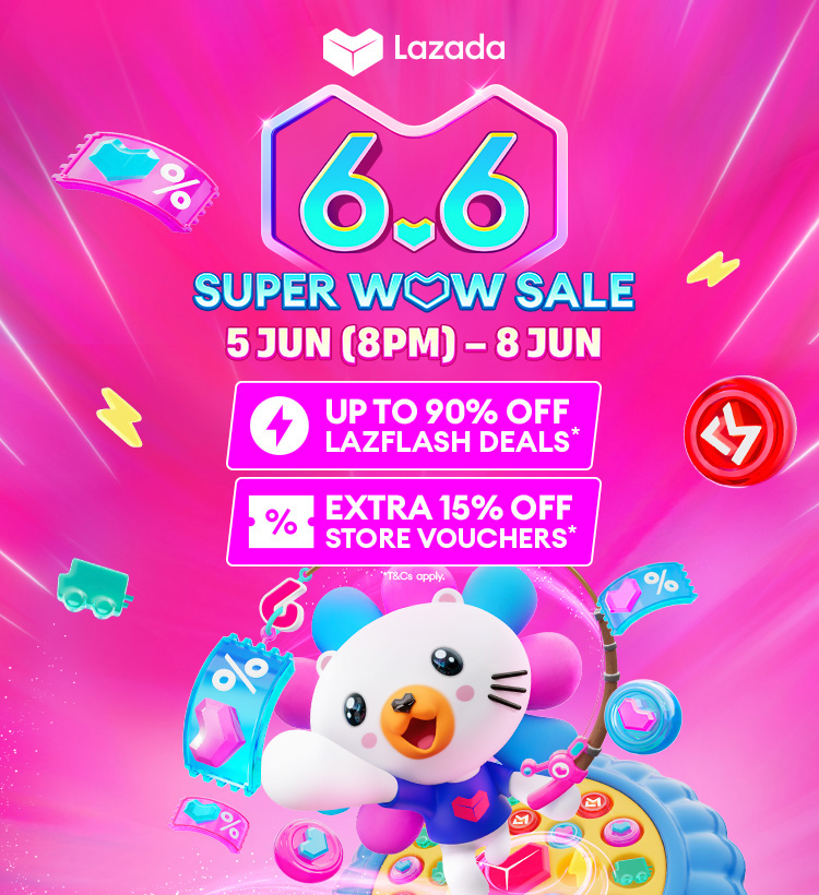 Lazada 6.6 Super Wow Sale 2026