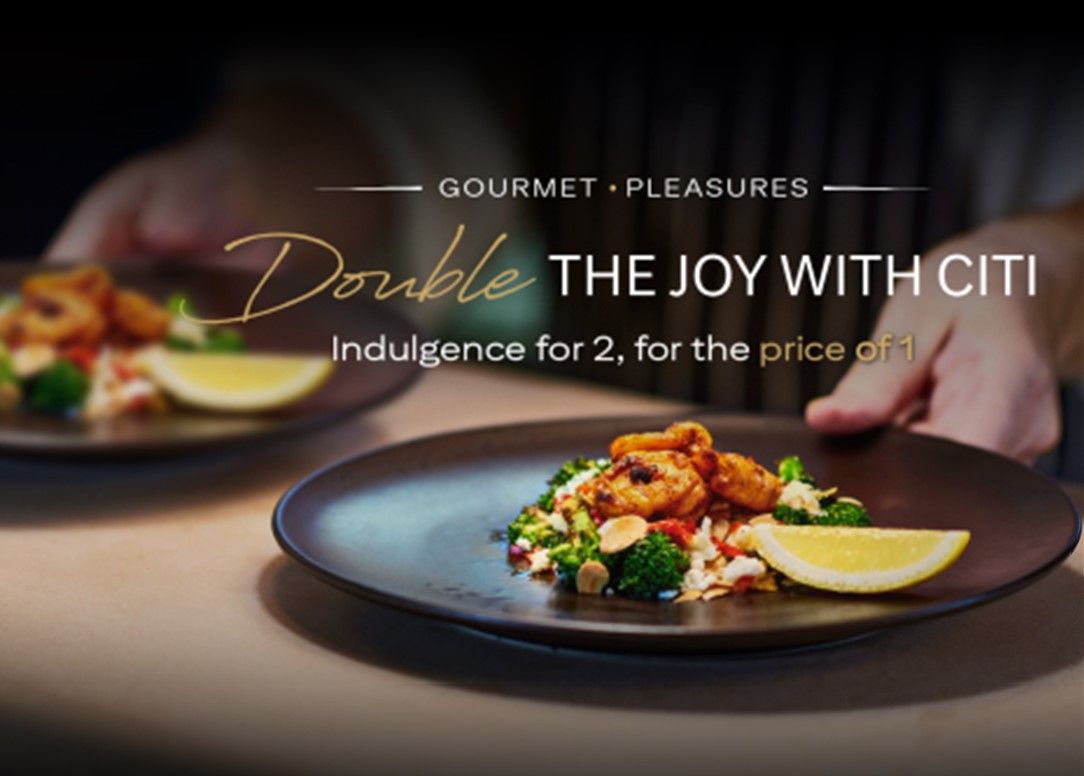 Double the Joy with Citi Mastercard😋