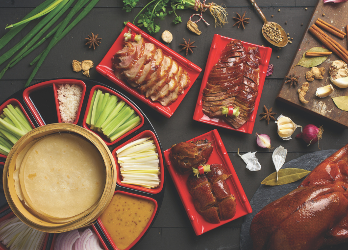 Specialising in this iconic dish, TungLok Peking Duck is renowned for its expertly roasted duck sliced and served tableside.<br/><br/>Yearlong Offer: <br/>S$6 off every S$60 spend, discount capped at S$60 (dine-in & takeaways) Specialising in this iconic dish, TungLok Peking Duck is renowned for its expertly roasted duck sliced and served tableside.<br/><br/>Yearlong Offer: <br/>S$6 off every S$60 spend, discount capped at S$60 (dine-in & takeaways)